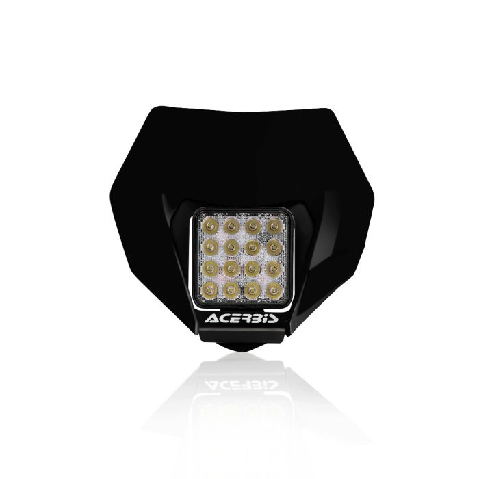 ACERBIS BLACK LED HEADLIGHT VSL UNIVERSAL FIT 