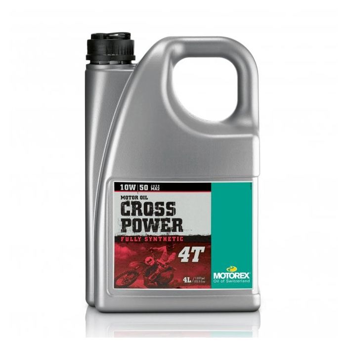 MOTOREX Cross Power 4T Fully Synthetic Pro Performance JASO MA2 10w/50 4L