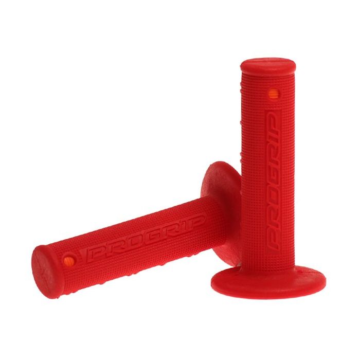 Pro Grip 799 Dual Density Half Waffle Grips - RED
