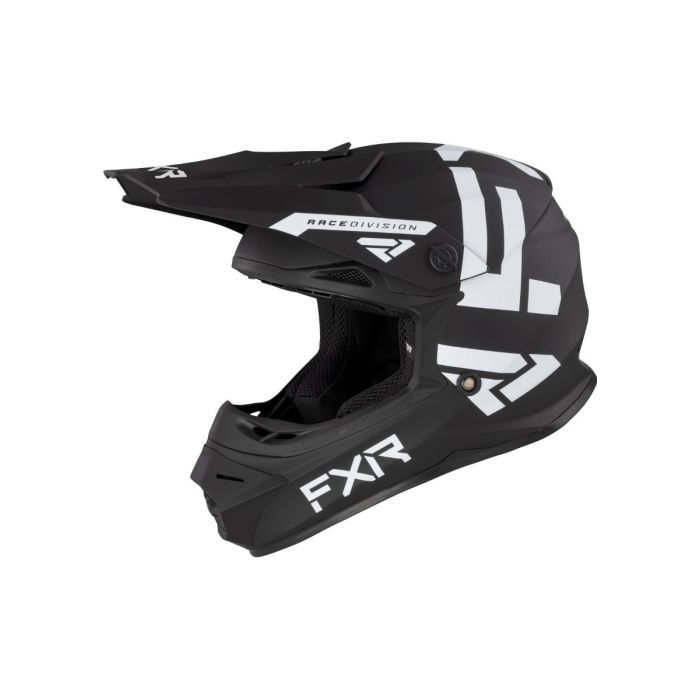 FXR YOUTH LEGION HELMET 21 BLACK/WHITE