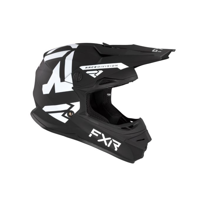 FXR YOUTH LEGION HELMET 21 BLACK/WHITE