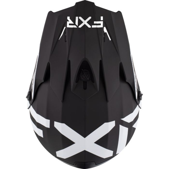 FXR YOUTH LEGION HELMET 21 BLACK/WHITE