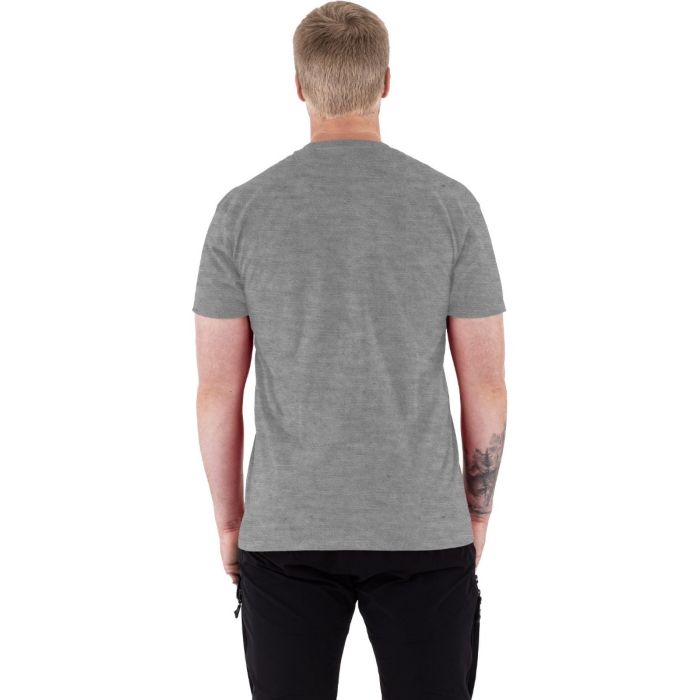 FXR M RACE DIVISION T-SHIRT 21 Grey Heather/Hi Vis