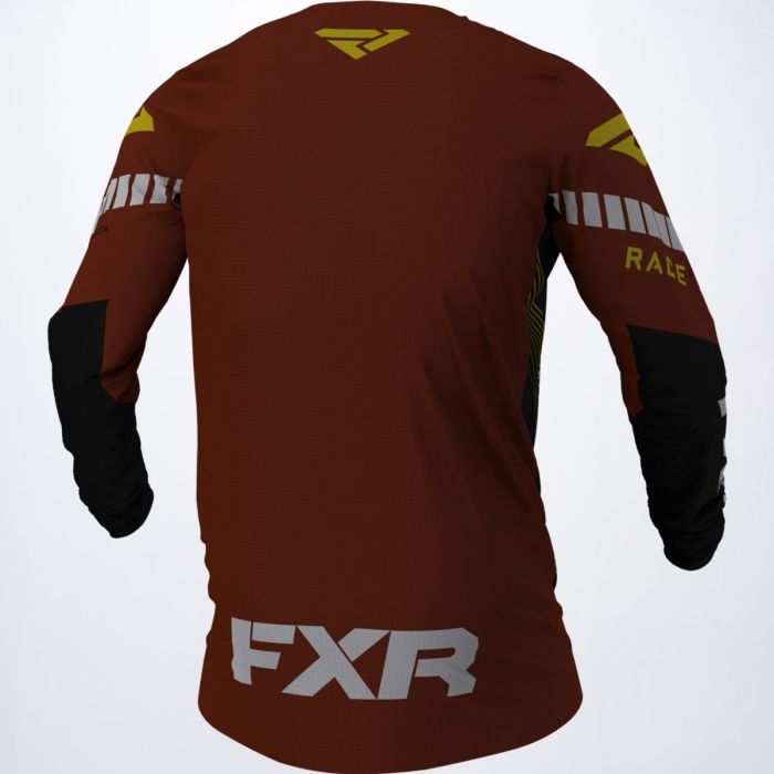 FXR 2021 REVO MX JERSEY BLACK/RUST/GOLD