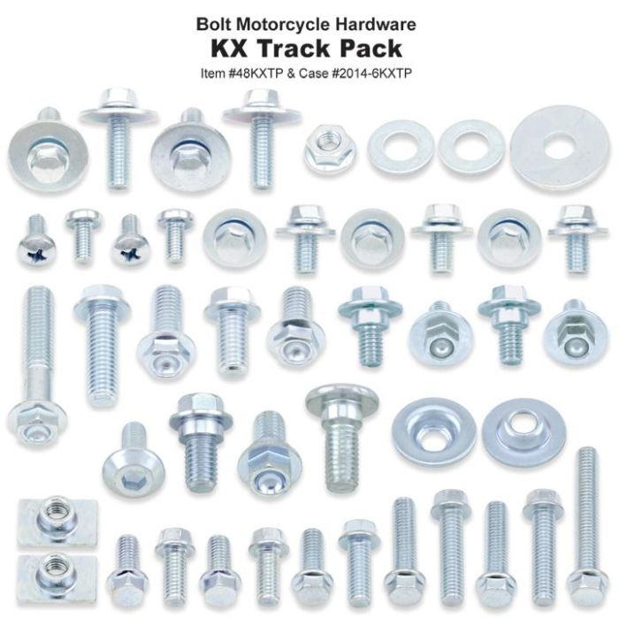 BOLT TRACK PACK FASTENER KIT KX / KXF STYLE