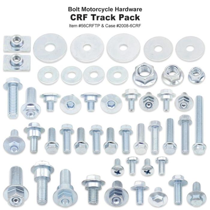 BOLT TRACK PACK FASTENER KIT HONDA CR / CRF 00+ STYLE