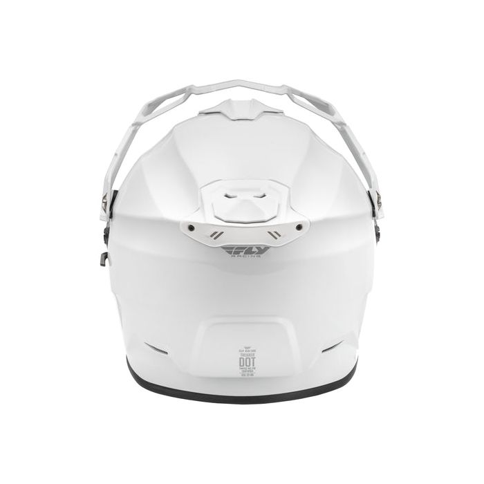 FLY TREKKER SOLID HELMET WHITE