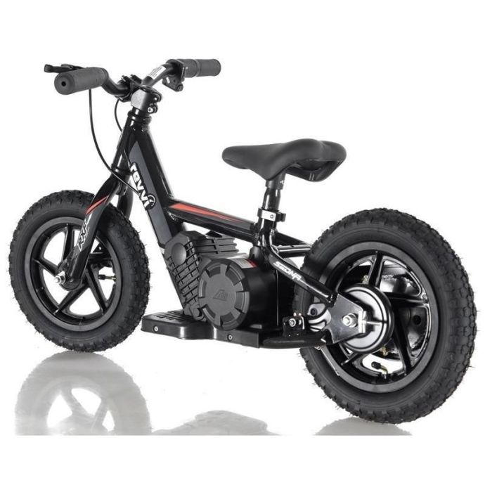 REVVI 12" BLACK ELECTRIC BALANCE BIKE 
