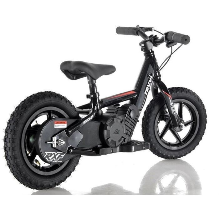 REVVI 12" BLACK ELECTRIC BALANCE BIKE 