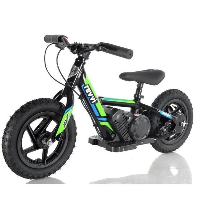REVVI 12" GREEN ELECTRIC BALANCE BIKE 