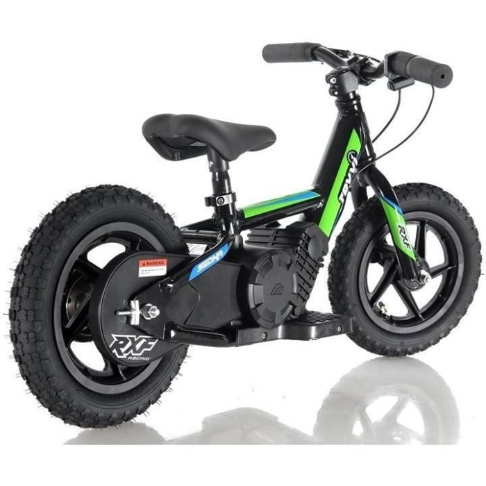REVVI 12" GREEN ELECTRIC BALANCE BIKE 