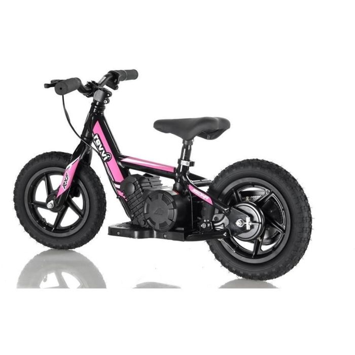 REVVI 12" PINK ELECTRIC BALANCE BIKE 