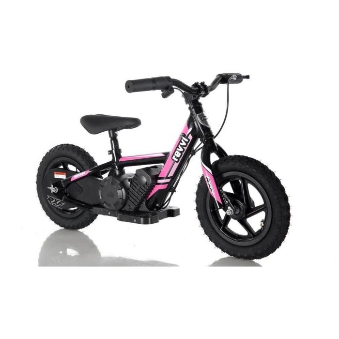 REVVI 12" PINK ELECTRIC BALANCE BIKE 