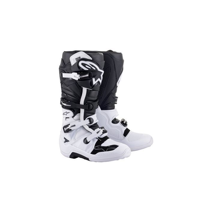 ALPINESTARS BOOT TECH SEVEN WHT/BLK