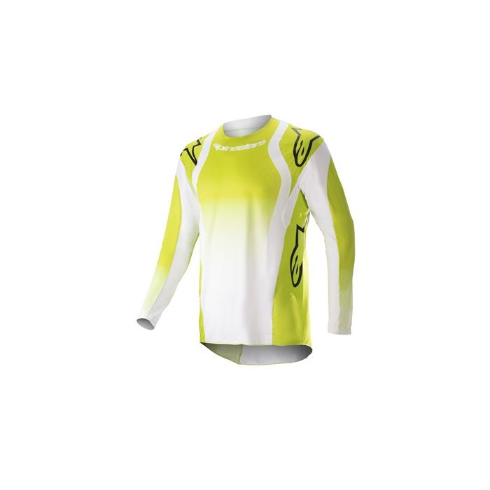ALPINESTARS TECHSTAR PUSH JERSEY YELLOW FLUO WHITE