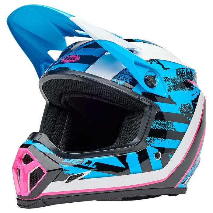 Bell 2025 MX-9 MIPS HELMET -Breakdance Blue/Pink