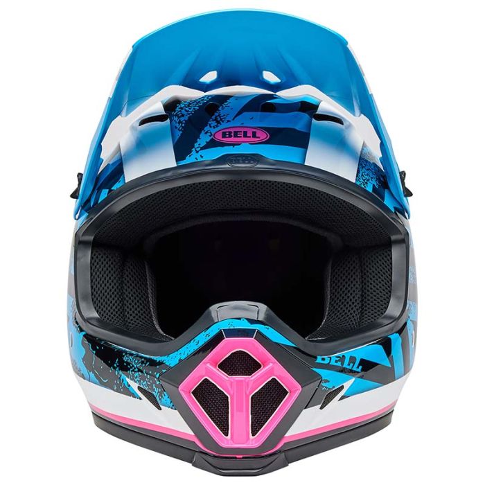 Bell 2025 MX-9 MIPS HELMET -Breakdance Blue/Pink