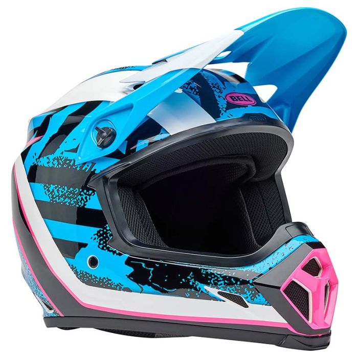 Bell 2025 MX-9 MIPS HELMET -Breakdance Blue/Pink