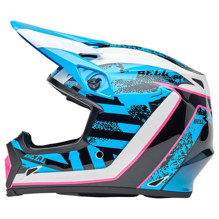 Bell 2025 MX-9 MIPS HELMET -Breakdance Blue/Pink