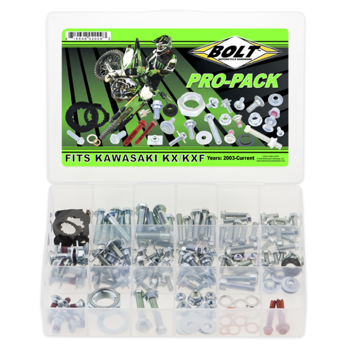BOLT PRO PACK FASTENER KIT KAWASAKI KX/KXF STYLE 03>