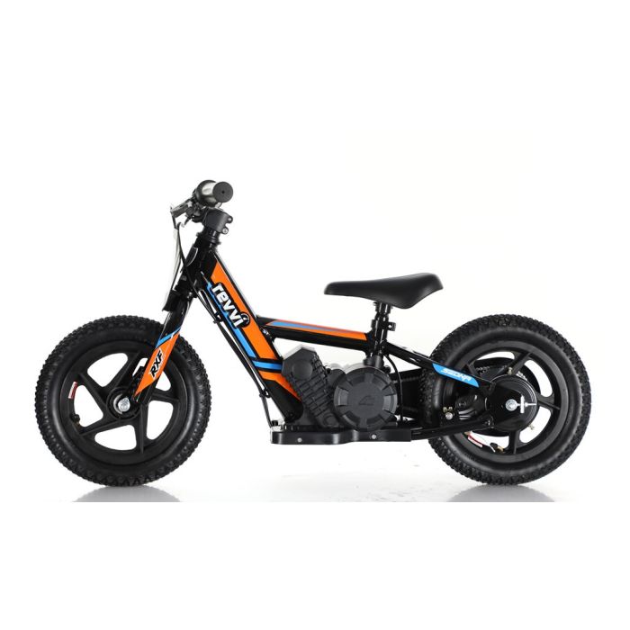 REVVI 12" ELECTRIC KIDS BIKE - ORANGE 