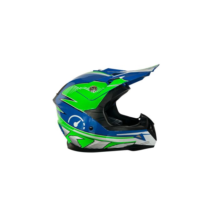 REVVI KIDS MOTOCROSS HELMET GREEN