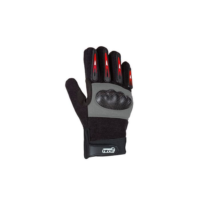 Revvi Kids Bike Gloves - Knuckle Protection - Long finger tech