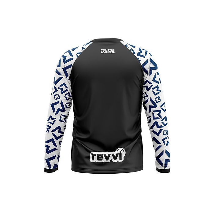 REVVI KIDS RIDING JERSEY WHITE