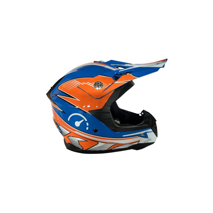 REVVI KIDS MOTOCROSS HELMET ORANGE