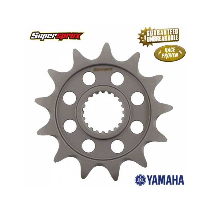 SUPERSPROX FRONT SPROCKET - YAMAHA YZ250F/WR250F/YZ250FX 01-22, YZ125 05-22