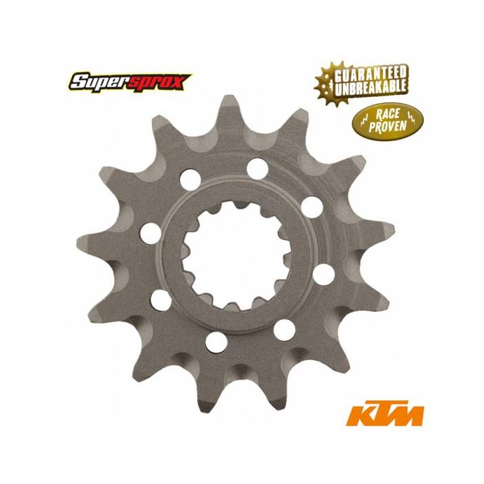 SUPERSPROX FRONT SPROCKET - KTM/HUSKY/GAS SX65 98-22, TC65 17-22, MC65 21-22 