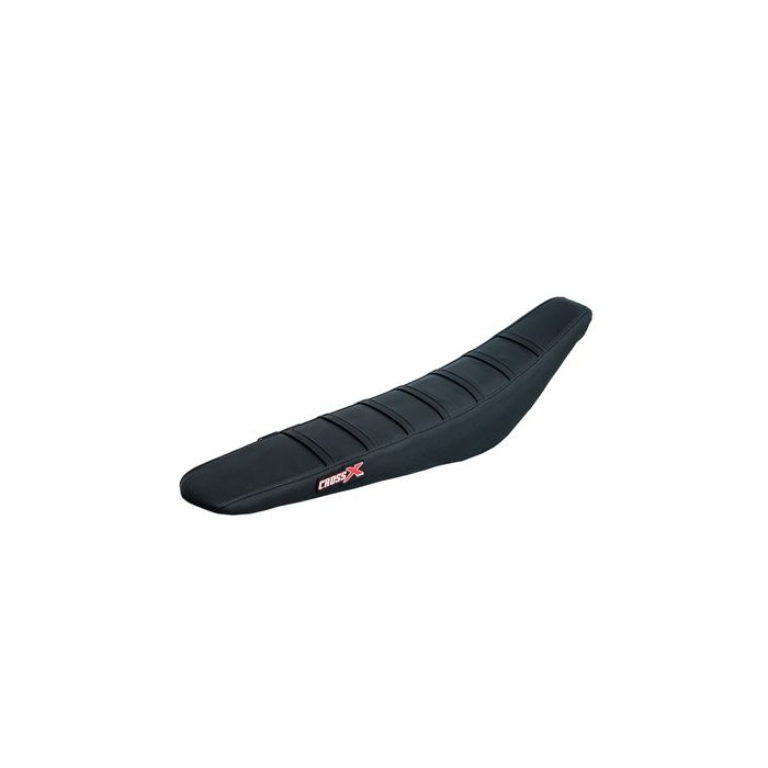 CROSS X SEAT COVER STRIPE SX85 18-ON BK/BK/BK