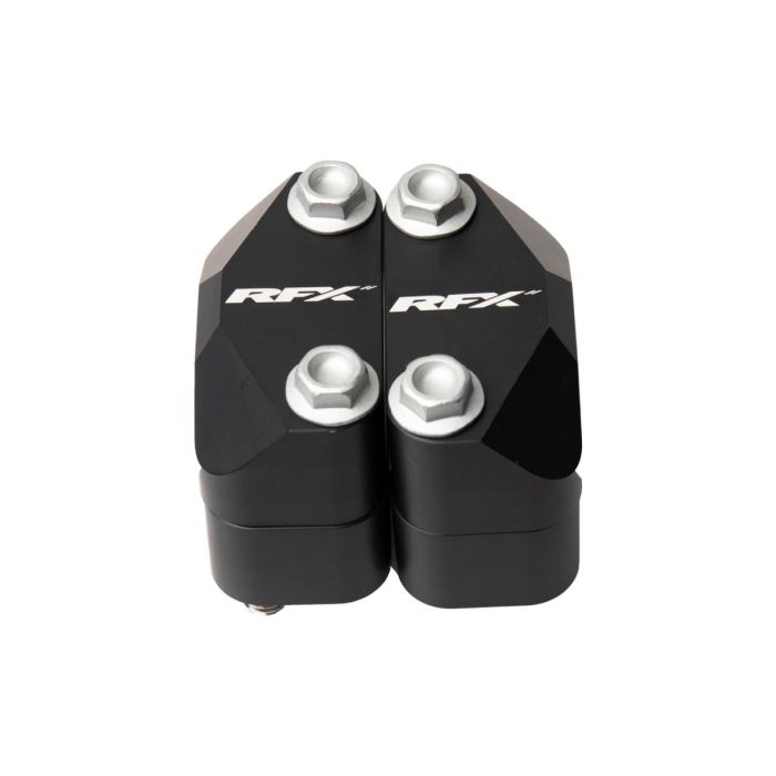 RFX Race Handlebar Adaptor Kit 22.2mm>28.6mm (Black) Universal Conversion to Oversize Bars