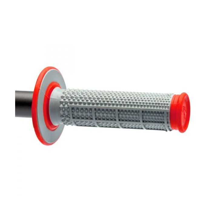 RENTHAL GRIPS DUAL TAPER 50/50 RED