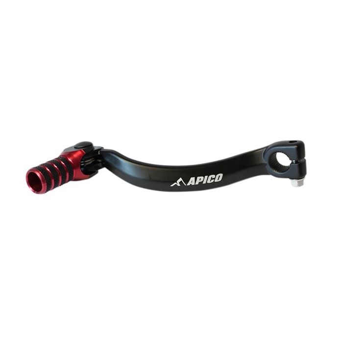 APICO GEAR PEDAL ELITE HONDA CRF250R 18-22, CRF450R 17-22, CRF250RX/450RX 17-22, CRF450X 19-22 BLACK/RED