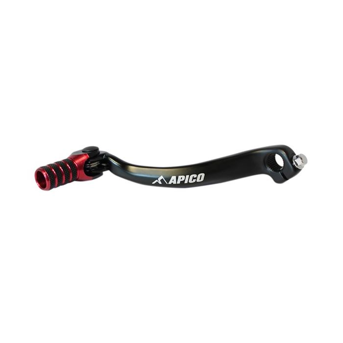 APICO GEAR PEDAL ELITE HONDA CRF250R 10-17 BLACK/RED