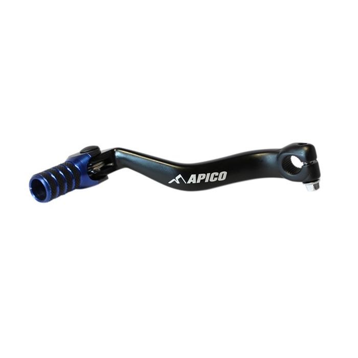 APICO GEAR PEDAL ELITE YAMAHA YZ125 96-04, YZ250 89-04, YZ60/80/85 81-22 BLACK/BLUE