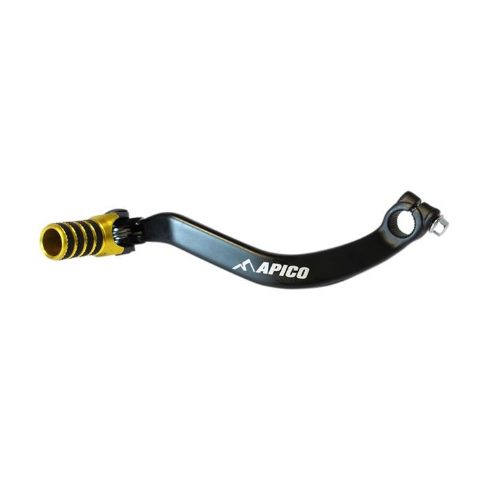 APICO GEAR PEDAL ELITE SUZUKI RM250 01-08 BLACK/YELLOW