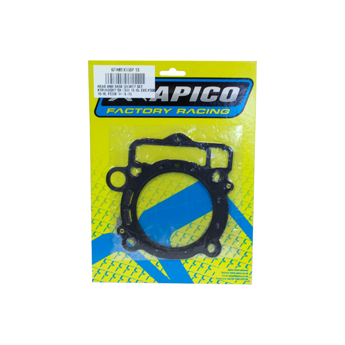 APICO HEAD AND BASE GASKET SET KTM/HUSKY SX-F350 13-15, EXC-F350 15-16, FC350 14-15 (R)