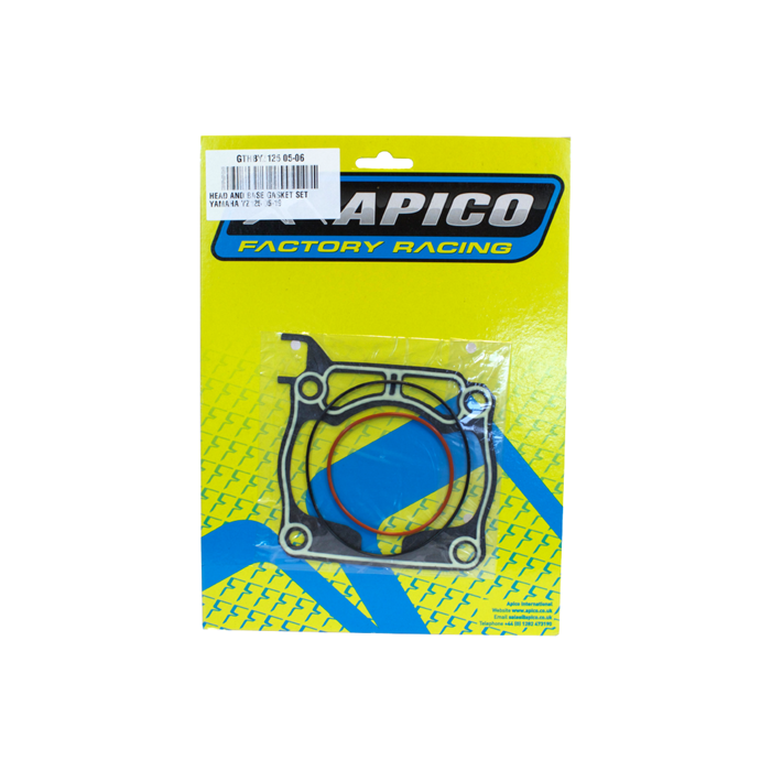 APICO HEAD AND BASE GASKET SET YAMAHA YZ125 05-21, YZ125X 20-21