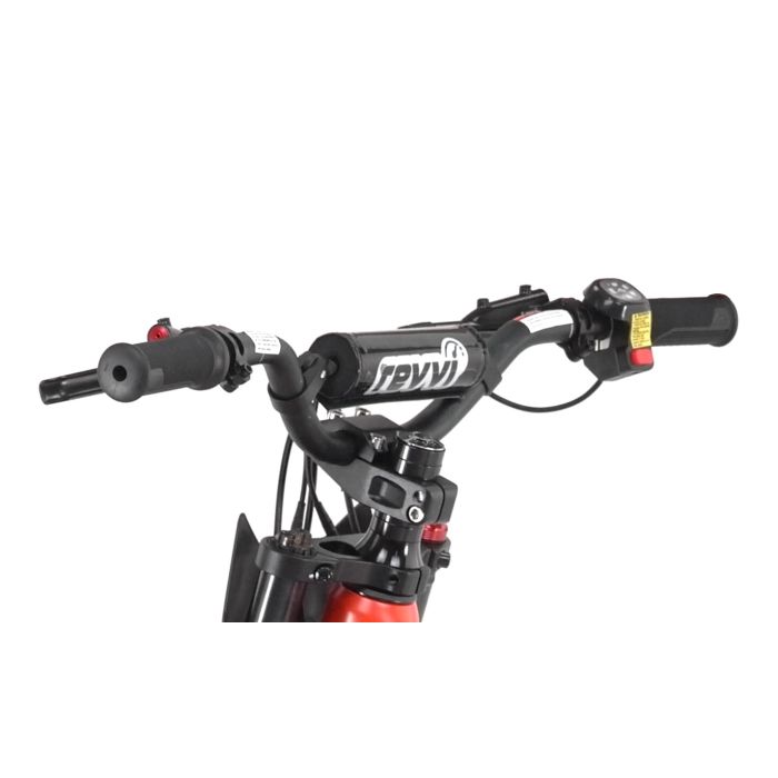 REVVI 18" ELECTRIC BIKE BLACK 