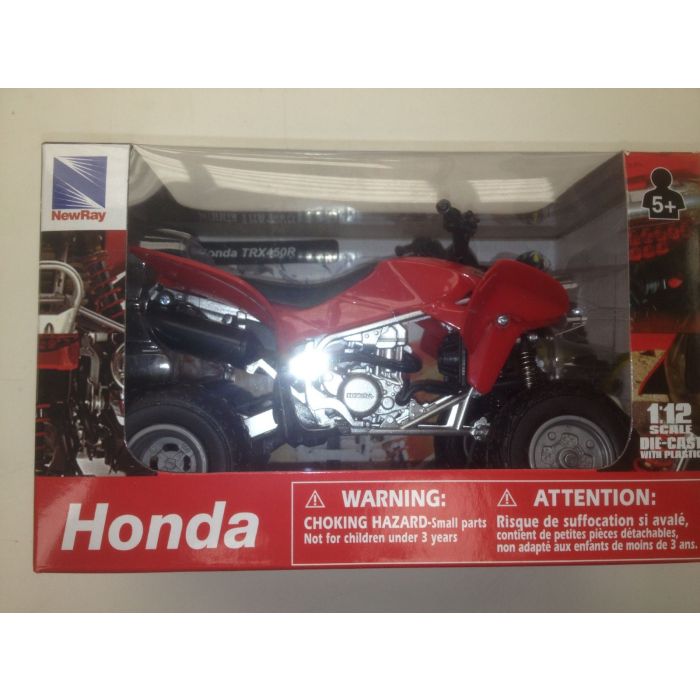 HONDA TRX 450R QUAD 1:12 SCALE