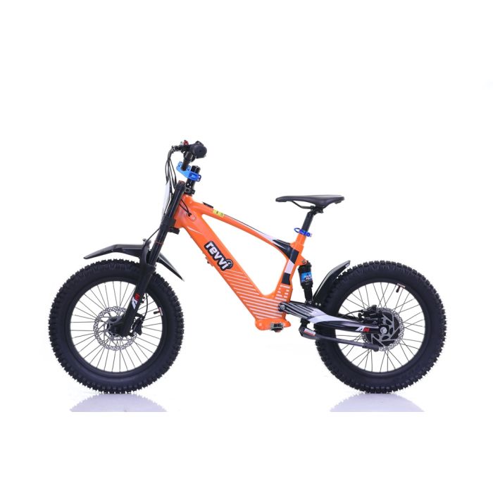 REVVI 18" ELECTRIC BIKE ORANGE 