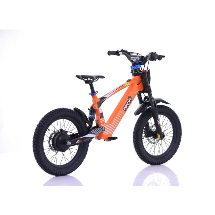 REVVI 18" ELECTRIC BIKE ORANGE 