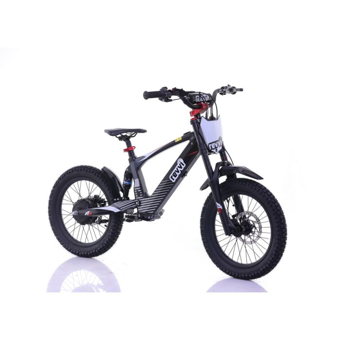 REVVI 18" ELECTRIC BIKE BLACK 
