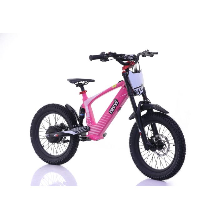 REVVI 18" ELECTRIC BIKE PINK  