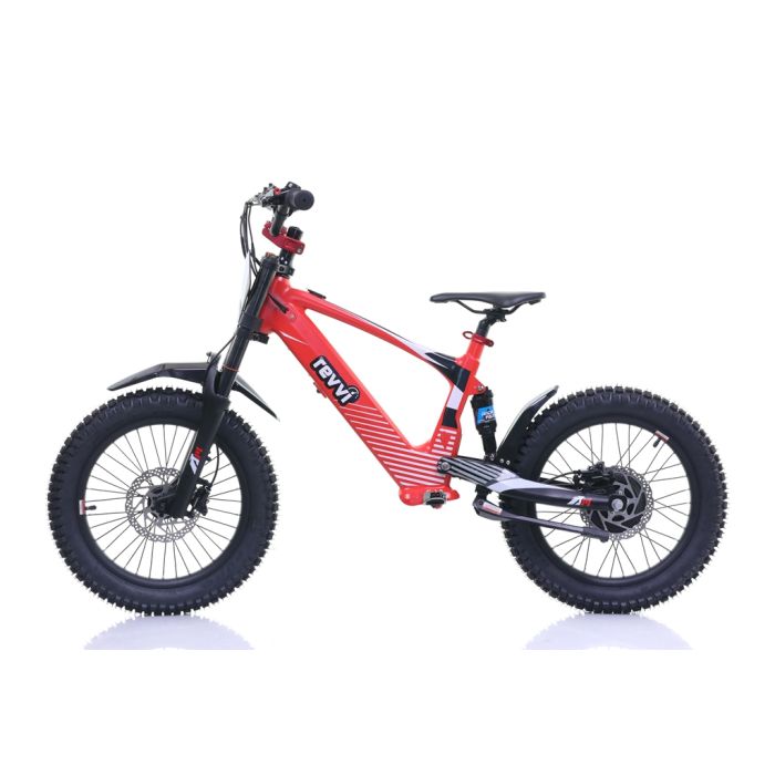 REVVI 18" ELECTRIC BIKE RED  