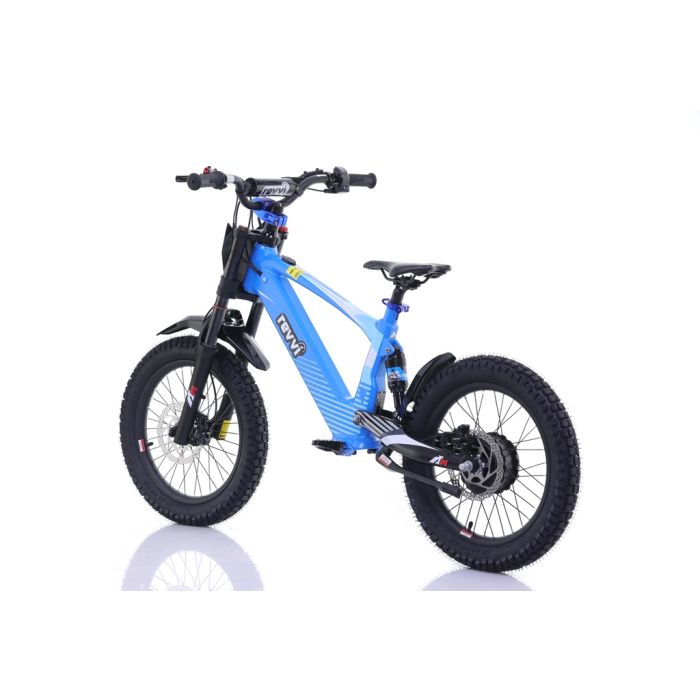 REVVI 18" ELECTRIC BIKE BLUE 