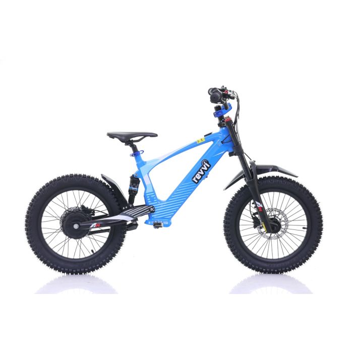 REVVI 18" ELECTRIC BIKE BLUE 