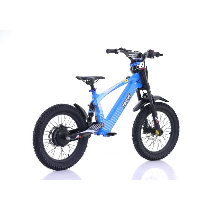 REVVI 18" ELECTRIC BIKE BLUE 